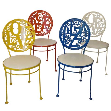 Dining Chairs Peace Love And Pizza For Sale At 1stdibs Peace Love