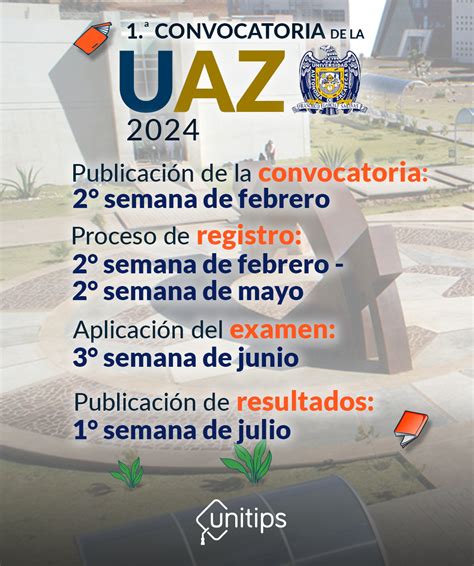 1° Convocatoria De La Uaz A Licenciaturas 2024