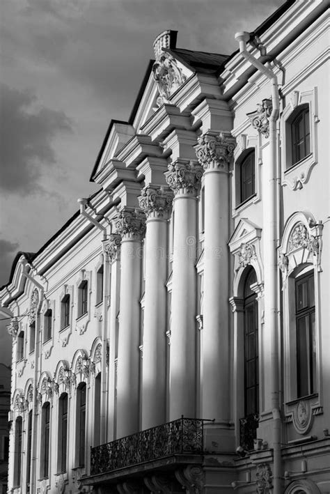 Stroganov Palace In Saint Petersburg Stock Photo Image Of House