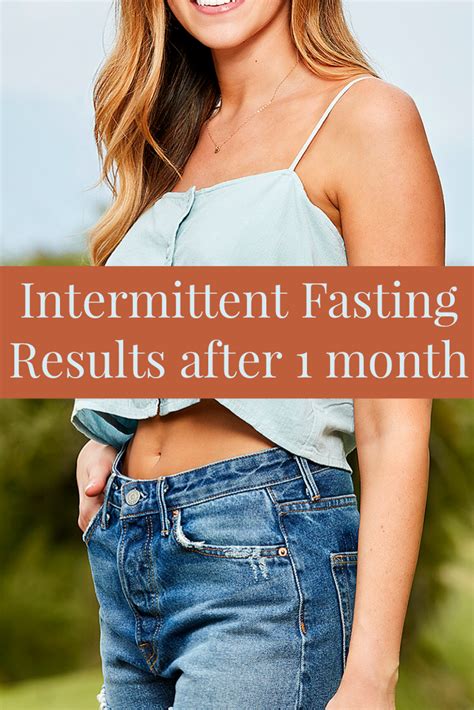 Intermittent Fasting Results After 1 Month Intermittent Fasting