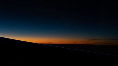 Wallpaper Horizon Night Sunset Sky Dark Hd Picture Image