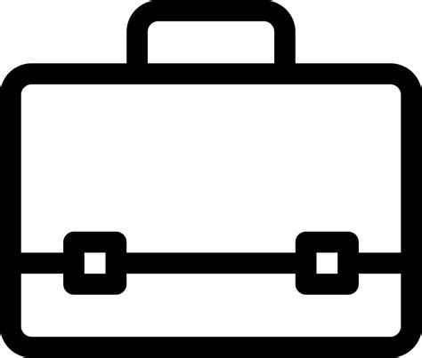 Briefcase Svg Png Icon Free Download 356863 Onlinewebfontscom