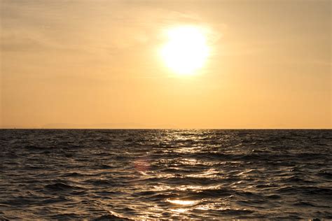 Free Picture Sea Water Dusk Sun Sunset Star Sunshine Sky