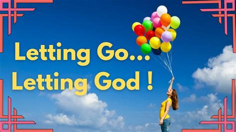 Letting Go Letting God 8th April 2023 Holy Cross Prayer