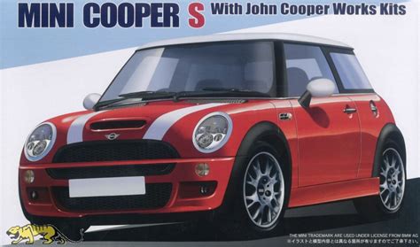 Fujimi Mini Cooper S Mit John Cooper Works Kits 124 Fuj12253