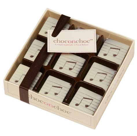 Chocolate Musical Notes By Choc On Choc