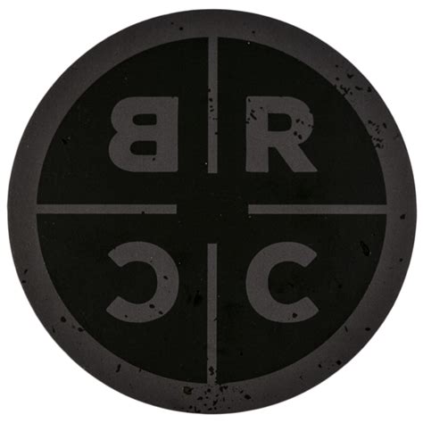 Brcc Circle Logo Sticker Black Rifle Coffee Company