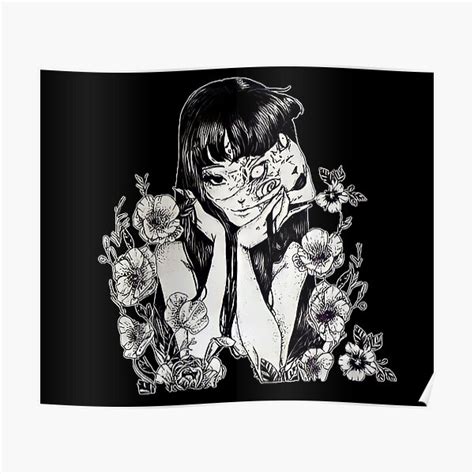 Tomie Junji Ito Unique Art Poster For Sale By Mr Aa Redbubble