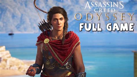 Assassins Creed Odyssey Full Game No Commentary Youtube