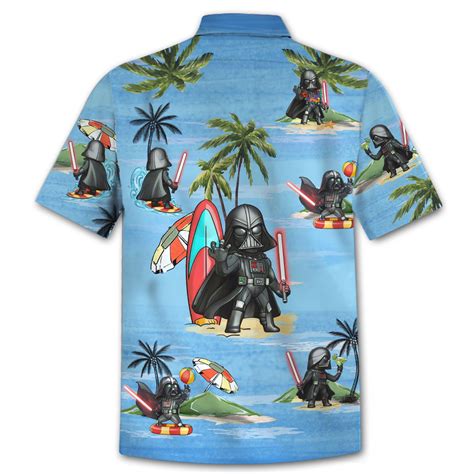 Darth Vader Summer Time Hawaiian Shirt Meteew