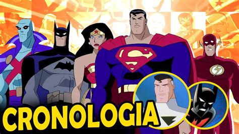 Saga Liga Da JustiÇa SÉrie Animada Cronologia Completa Youtube