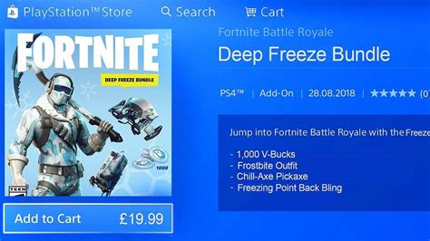 After getting the fortnite deep freeze bundle for free, you'll look insanely good while winning fortnite games. Acquista Fortnite Deep Freeze Bundle Xbox One - Confronta ...