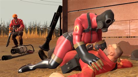 Rule 34 Engineer Team Fortress 2 Female Fempyro Kufis Male Sex Soldier Team Fortress 2