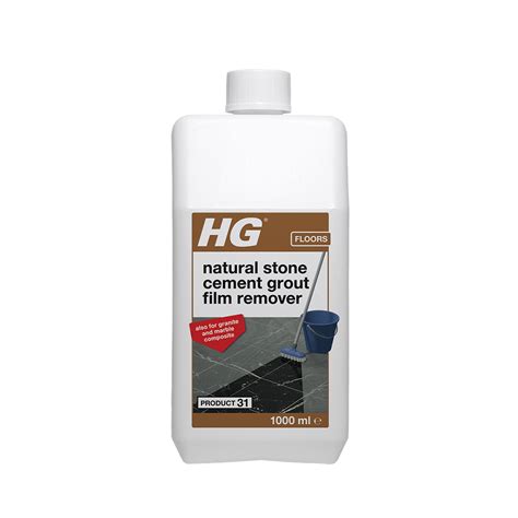 Hg Natural Stone Cement Grout Film Remover Tiling Supplies Direct