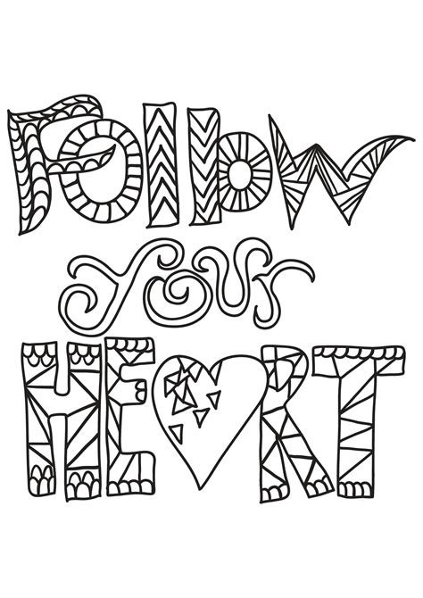 So slow down a bit and try coloring pages for adults. Free book quote 6 - Quotes Adult Coloring Pages