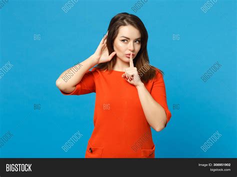 Beautiful Woman Red Image And Photo Free Trial Bigstock