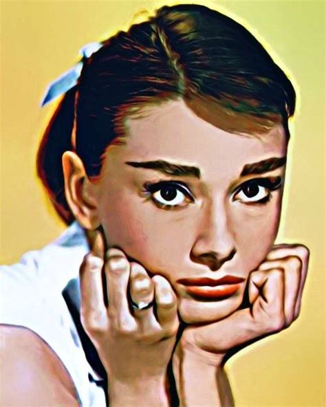 Audrey Hepburn 1956 Am In Love Falling In Love Ruston Audrey Hepburn