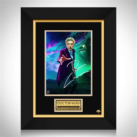 Doctor Who 12th Doctor Photo Limited Signature Edition Custom Frame