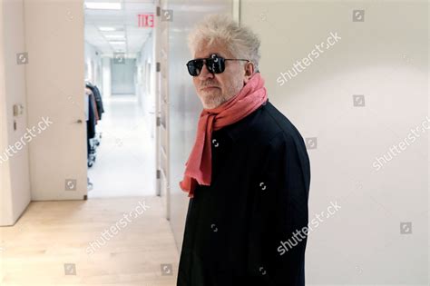 Spanish Filmmaker Pedro Almodovar Arrives His Editorial Stock Photo