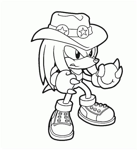 Get Sonic Knuckles Coloring Pages Gif - Animal Coloring Pages
