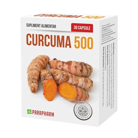 Curcuma 500 30 Capsule Parapharm Dr Max Farmacie