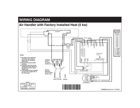 Nordyne Wiring Diagram Electric Furnace Wiring Diagram And Schematics