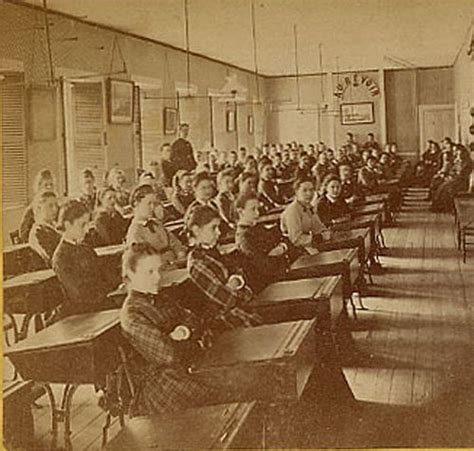 Class Room 1880s Gaswizard Flickr Vintage School Victorian