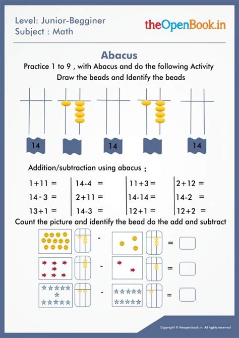 Proud owner of a soroban (or an abacus), you wish to improve your skills. Pin by Sofi Chinnapparaj on Adel in 2020 | Abacus math ...