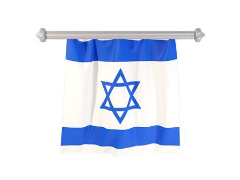 What was the design of the israeli flag? Flag pennant. Illustration of flag of Israel