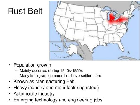 Ppt Belts Of North America Powerpoint Presentation Free Download
