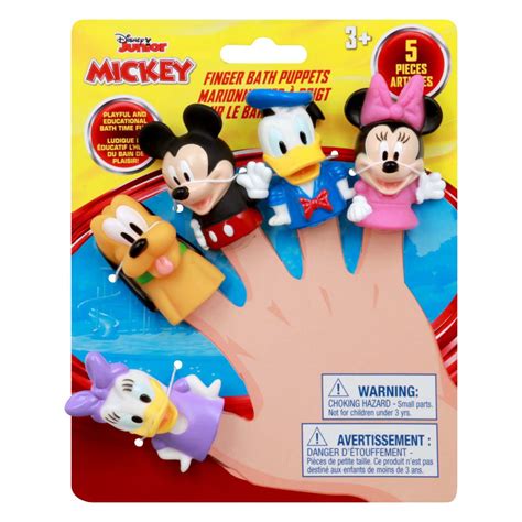 Disney Junior Mickey Mouse Clubhouse Finger Puppets Shop Baby Toys At