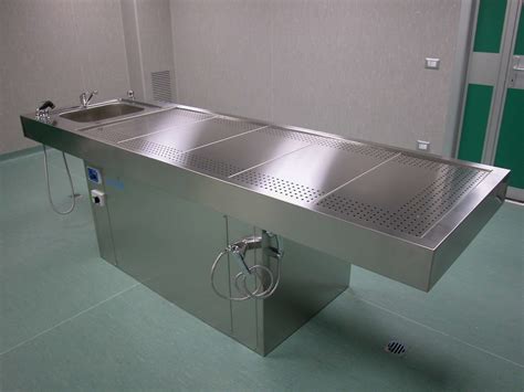 Autopsy Table Ct96 Af Comfit Srl Dissection Rectangular Fixed