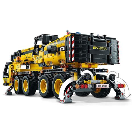 Lego Technic 42108 Mobile Construction Crane Vehicle 1292 Piece
