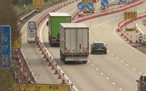 Operation Brock Barrier Removed From M20 In Kent Itv News Meridian
