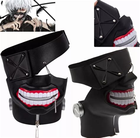 Máscara Kaneki Tokyo Ghoul Cosplay Anime Mercado Libre