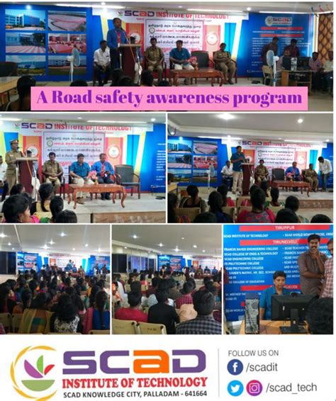 A Road Safety Awareness Program News And Events Scad Institute Of Technology