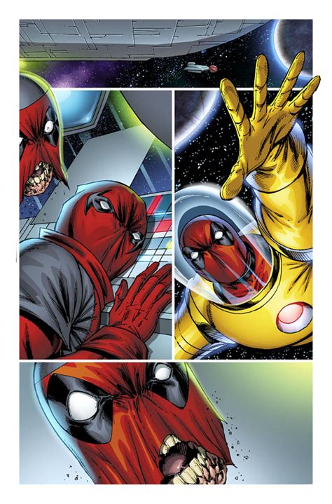 Deadpool Corps 7 Rob Liefeld Preview Pages Rob Liefeld Creations