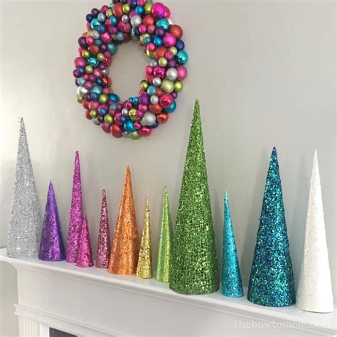 Ideas For Decorating With Christmas Cone Trees Home With Holliday