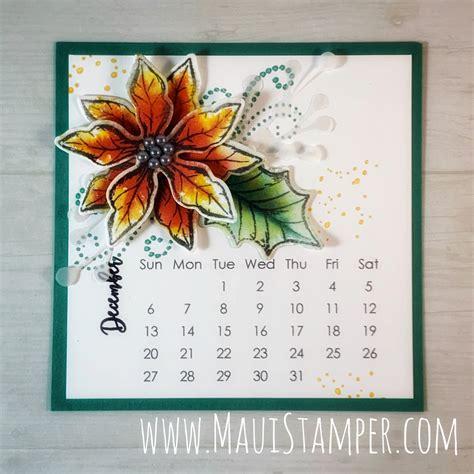 2020 Diy Calendar Review The Maui Stamper