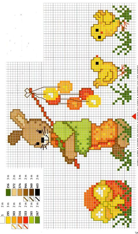 Einzelne kreuzstiche können jedoch auch in einem arbeitsgang gestickt werden. Kreuzstich zu Ostern - Kreuzstich