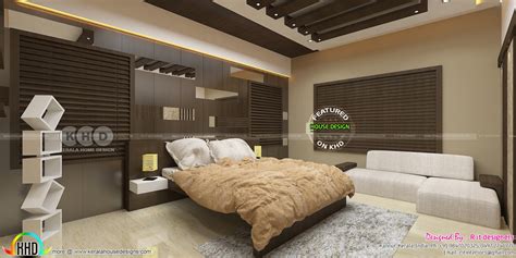Beautiful Modern Bedroom Interior Designs Kerala Home