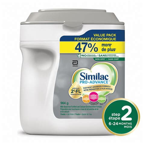 Similac Pro-Advance® Step 2 Baby Formula, 6-24 months, with 2'-FL ...