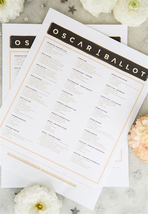 Oscars Watch Party Program House Party Planning Party Night Party