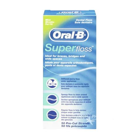 Oral B Superfloss 50 Pre Cut Strands Inish Pharmacy Ireland