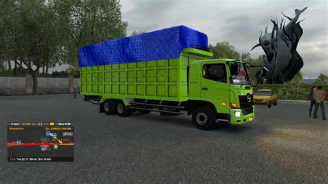 truck logistic tujuan surabaya bali euro truck simulator  youtube