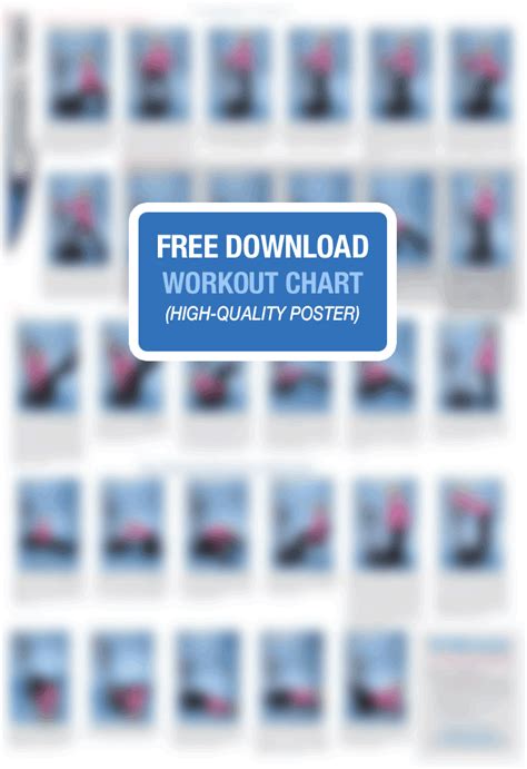 Health And Beauty Connection Workout Chart For Vibration Therapy Machines