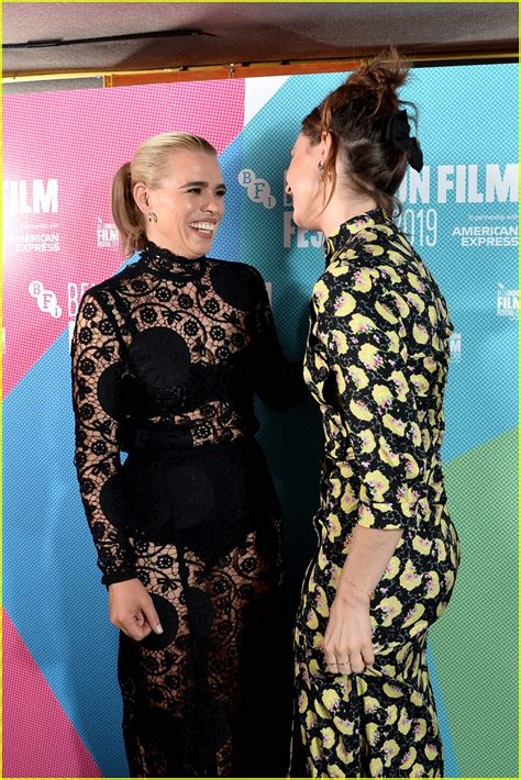 Photo Billie Piper Lily James October 2019 12 Photo 4369039 Just Jared