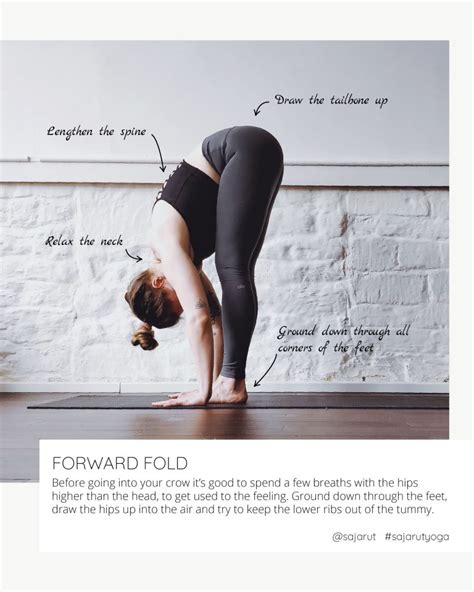 Push Your Practice Crow Tutorial Sajarut Yoga