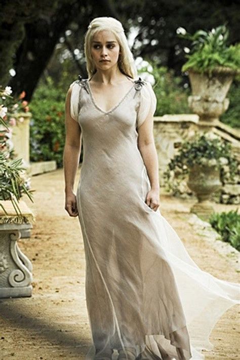 Emilia Clarke Daenerys Targaryen Dress Daenerys Costume Game Of Thrones Costumes