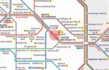 Ostbahnhof station map - Berlin S-Bahn U-Bahn